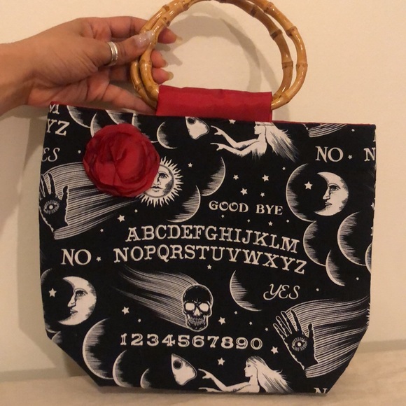 Ouija floral tote set - Picture 12 of 17